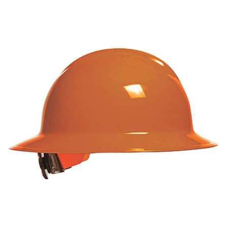 Bullard Hard Hat, Classic, Polyethylene, 6 Point Ratchet, Type 1, Class E, Orange 33ORR