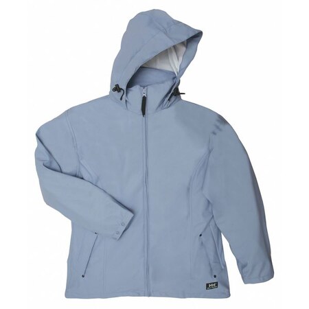 Helly Hansen Rain Jacket, Blue, L 70183-500-L