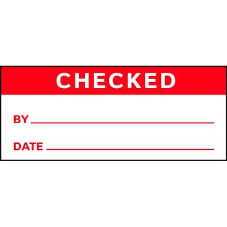 Stranco Inspection Label, English, Quality, PK350, TC-21007 TC-21007