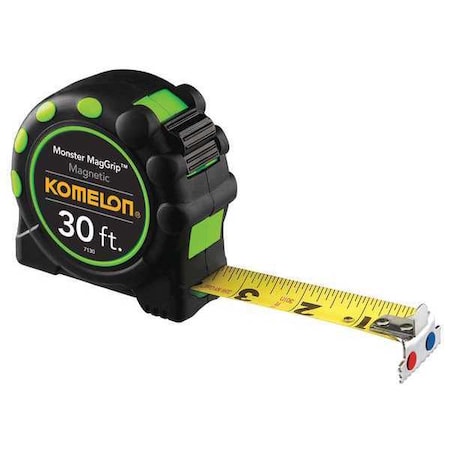 Komelon 30 ft Tape Measure, 1 in Blade 7130
