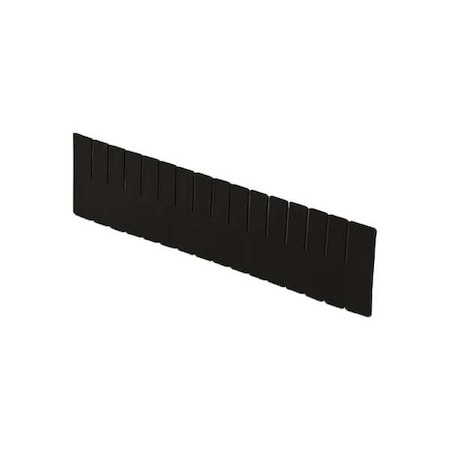 Lewisbins Plastic Divider, Black, 20 5/8 in L, 4 7/16 in H DV2260-NXL   BUY 25S