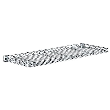 Metro Cantilever Shelf, 12"D x 60"W x 1-1/4"H, Chrome 1260CSNC