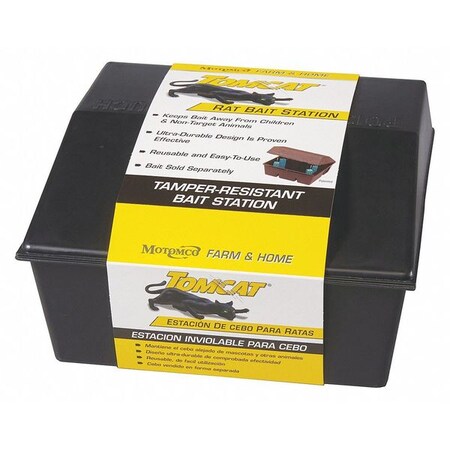 Motomco Rat/Mouse Bait Station, Tamper Resistant 33450