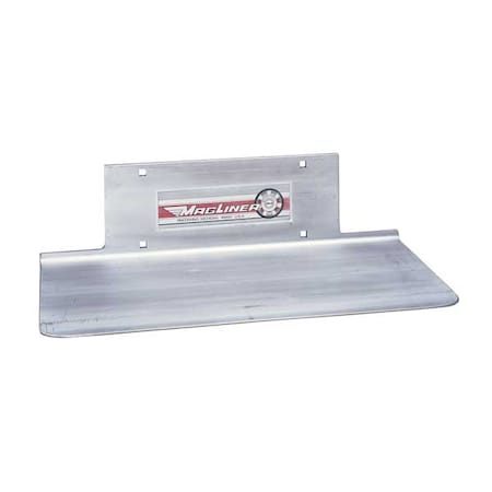 Magliner Nose Plate, 18 In. W, Aluminum 300245