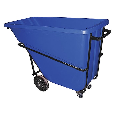 Zoro Select Tilt Truck, Heavy-Duty, 5/8 cu. yd., Blue 5/8CU-HD BLUE