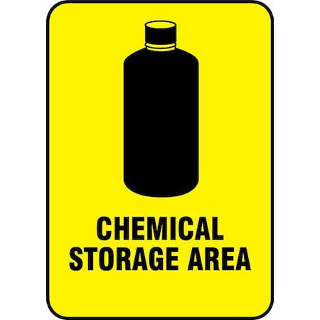 Brady Danger Sign, 4 in H, 2 7/8 in W, Vinyl, Rectangle, English, 596-31, PK25 596-31