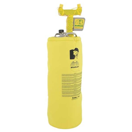 Bradley Heating Jacket, Nylon, Yellow, For Use With, Mfr. No. S19-788H S19-788HR