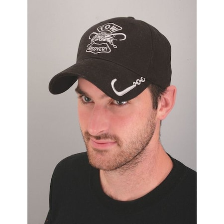 Aw Direct TOW PRO CAP W/HOOK 160FIBLKOS