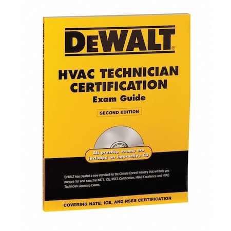 Dewalt HVAC Study Guide, DEWALT(R) HVAC Technician Certification Exam Guide, English, Paperback 9780979740305