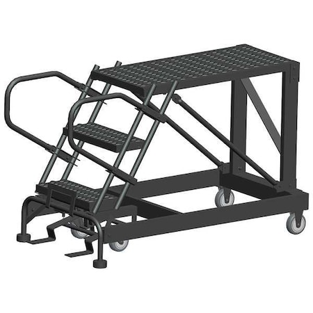Ballymore Roll Work Platform, Steel, Single, 30 In.H SNR3-2436