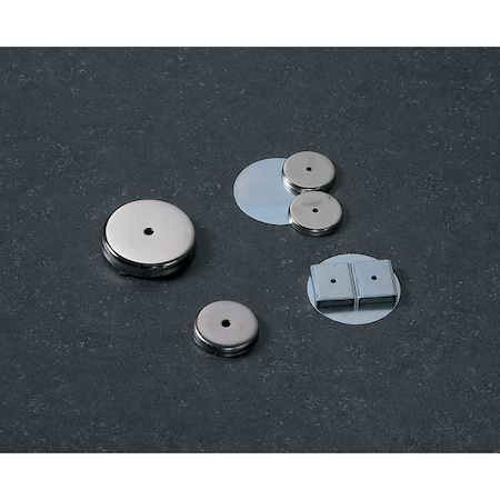 Zoro Select Round Base Magnet, 65 lb. Pull 3LJY2