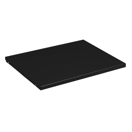 Tennsco Shelf, 19 In W x 16 In D x 3/4 In H, Black 304 BLACK