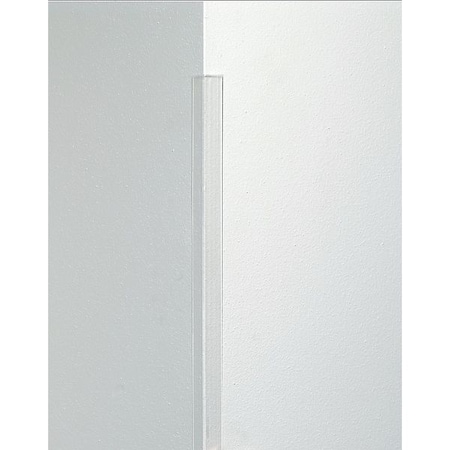 Pawling Corner Guard, Polycarbonate, Clear, 48"H x 1-1/8"W CGT-17-4-132