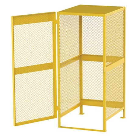 Jamco Gas Cylinder Cabinet, 33x40, Steel CV051YP