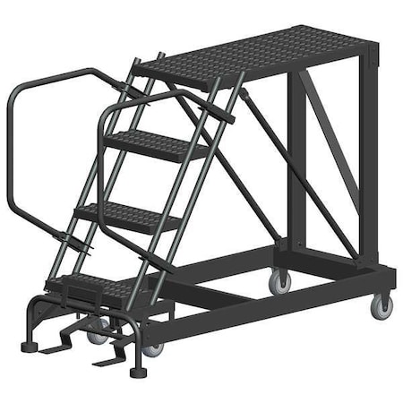 Ballymore Roll Work Platform, Steel, Single, 40 In.H SNR4-2436