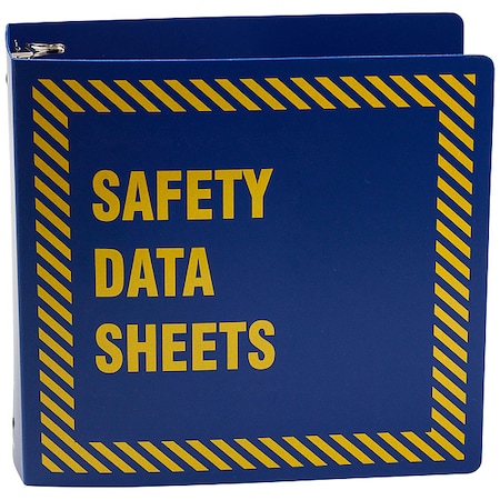Brady Binder, Polyethylene, English, 3-3/4 In. D BR755B