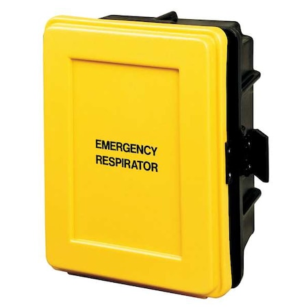 Allegro Industries Respirator Accessories Case, Black/Yellow 4400