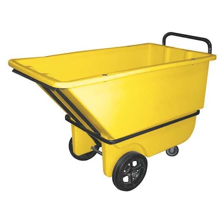 Bayhead Products Tilt Truck, HD, 1/3 cu. yd., 1200 lb., Ylw 1/3CU-HD YELLOW