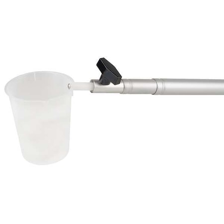 Zoro Select Telescopic Dipper, Aluminum, 5-12 Ft 5312
