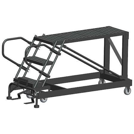Ballymore Roll Work Platform, Steel, Single, 30 In.H SNR3-2448