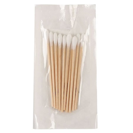 Medique Cotton Tip Swab, Non-Sterile, 3In., PK10 60474