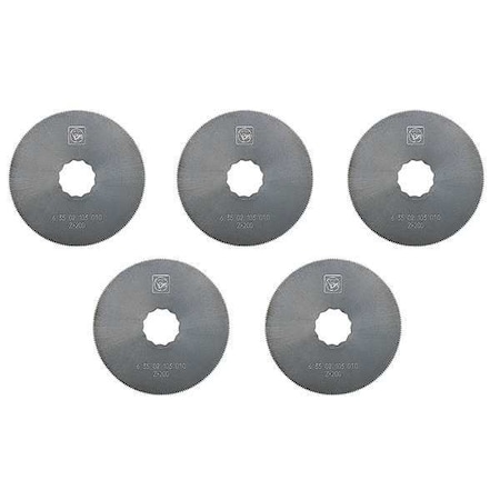 Fein Circular Saw Blade, HSS, 3.14 In Dia., PK5 63502103050