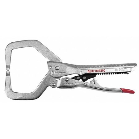 C.H. Hanson Locking C-Clamp, 11", 3" Cap, 3-3/4" Throat 10200