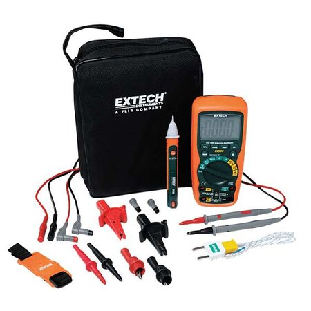 Extech Heavy Duty Industrial MultiMeter Kit EX505-K | Zoro