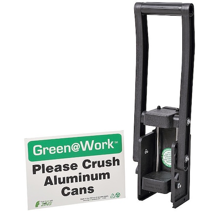 Zing Can Crusher With Sign 7006