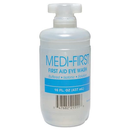 Medique Eye/Skin Irrigation Solution, Bottle, 16oz 21511