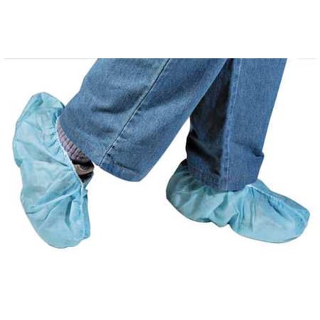 Cellucap Disposable Shoe Covers, Polypropylene, Blue, Slip Resistant Sole: Yes , XL 28033GRA