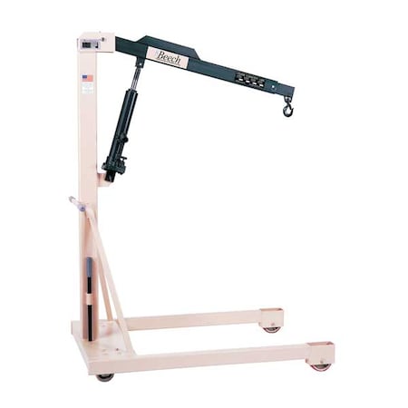 Beech Straddle Floor Crane, 1000 lb., 28 In. W B-1000