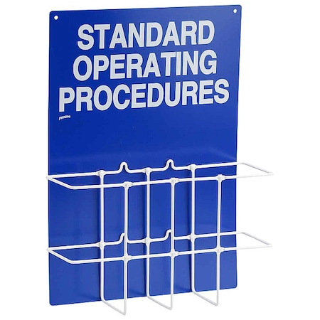 Brady Operation Procedures Center, Standard Operating Procedures, Heavy Duty Poly, 14 in W, 20 in H SM016A
