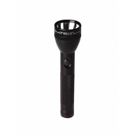 Maglite Black No Xenon Industrial Handheld Flashlight, C, 31 lm S2C016K
