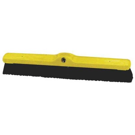 Rubbermaid Commercial 24 in Sweep Face Push Broom, Black FG9B0900BLA