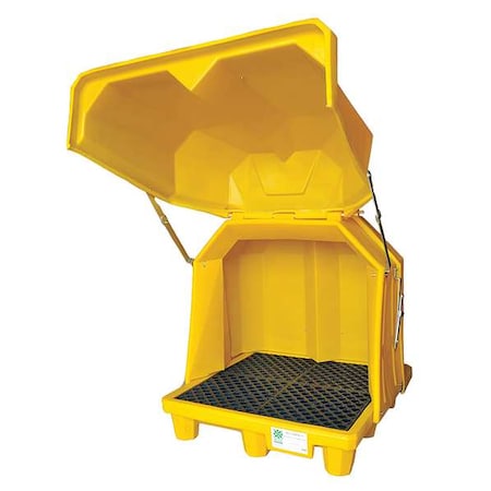 Ultratech Coverd Drum Spll Cntnmnt Pallet, 54 in. L 1080
