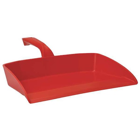 Remco Hand Held Dust Pan, Red, Polypropylene 56604