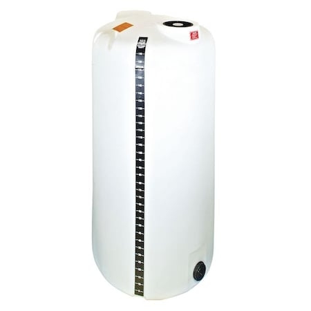 Zoro Select Vertical Storage Tank, White, 31" Dia. T-0165-059
