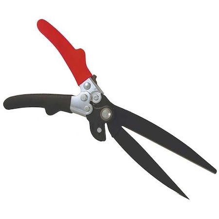 Malco Flex Duct Shear, 12-1/4 In L, Red/Blk FDC2