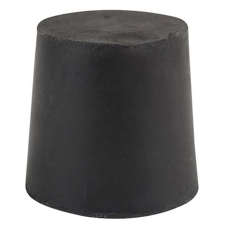 Zoro Select Stopper, 25mm, Black, PK24 RST5-S