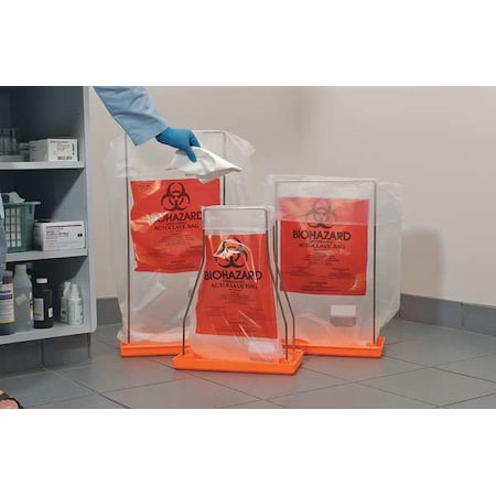 Sp Scienceware Autoclav. Biohazard Bag, 3gal, Clear, PK100 F13160-0009