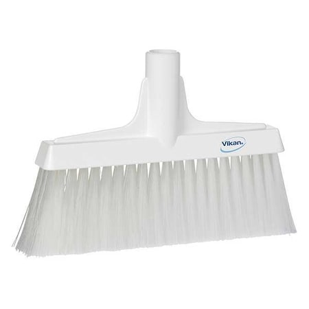 Remco 9 1/2 in Sweep Face Broom Head, Soft, Synthetic, White 31045