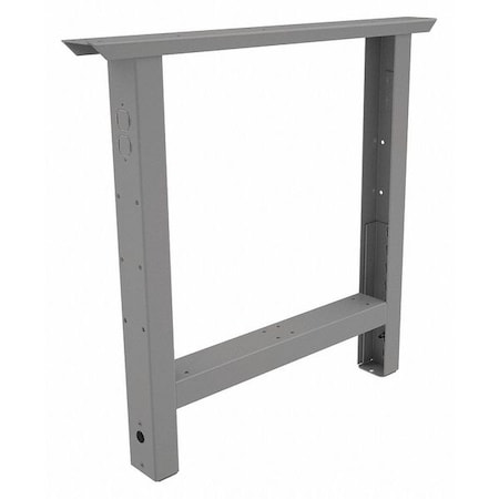 Tennsco Adj. Leg, 3Wx30Dx27-7/8 to 35-3/8H, Gray AL-3230 MED GREY