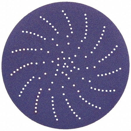 3M Hook-and-Loop Sanding Disc, Ceramic, 120 Grit, Coated Type, 900DZ 7100284520
