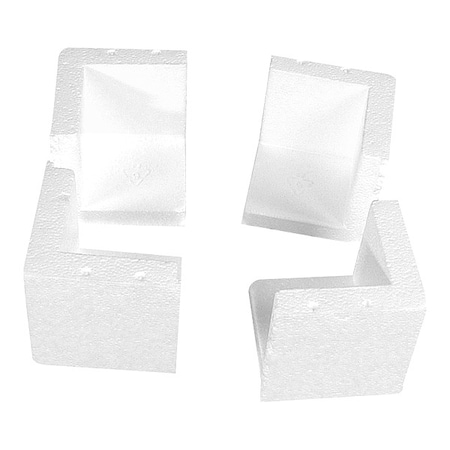Polar Tech Industries Foam Corner Protectors, 1-1/2" Square, PK128 904