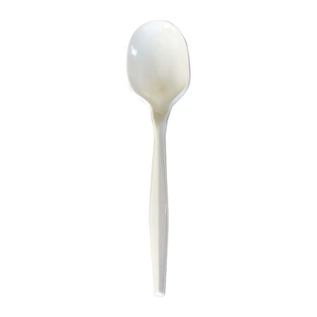 Boardwalk Disposable Soup Spoon, White, PK1000 BWKSOUPMWPP