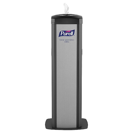 Purell Hand Sanitizing Wipes Station, 15 1/2" W 9114-01-SLVHSW