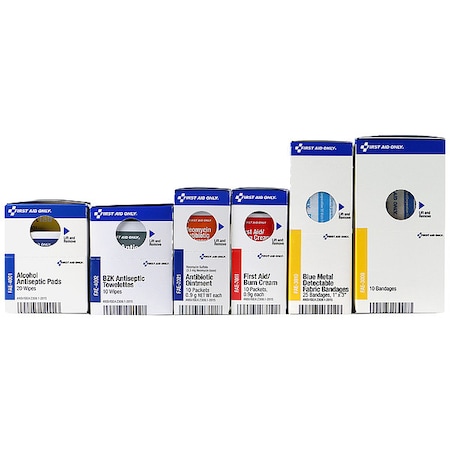 First Aid Only Complete Refill or Kit, Not Applicable Not Applicable, 95 Components, 50 People Served 91427
