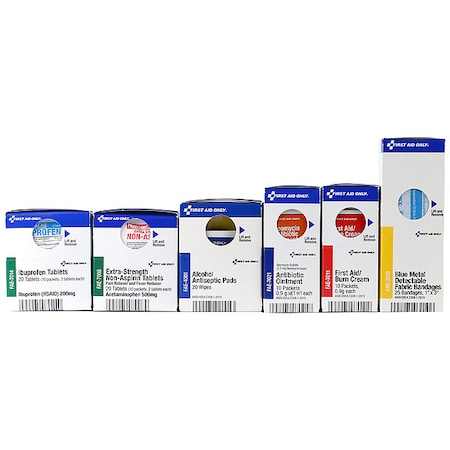 First Aid Only Complete Refill or Kit, Not Applicable Not Applicable, 150 Components, 50 People Served 91426