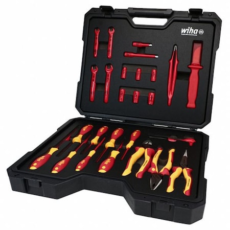 Wiha EV Service Tool Kit, Drive Size  1/4 91890